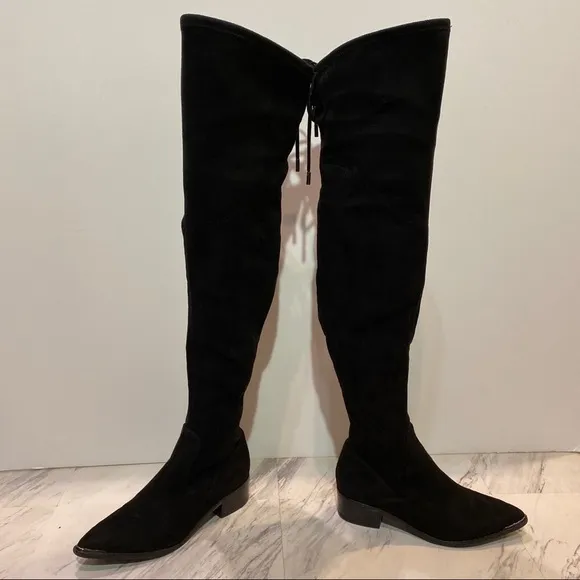 Marc Fisher Yuna Over The Knee Black Boots 5M