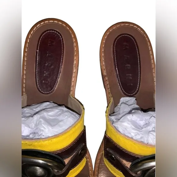 Marni Sandals Sz 10 (EU 40) still in beautiful condition!