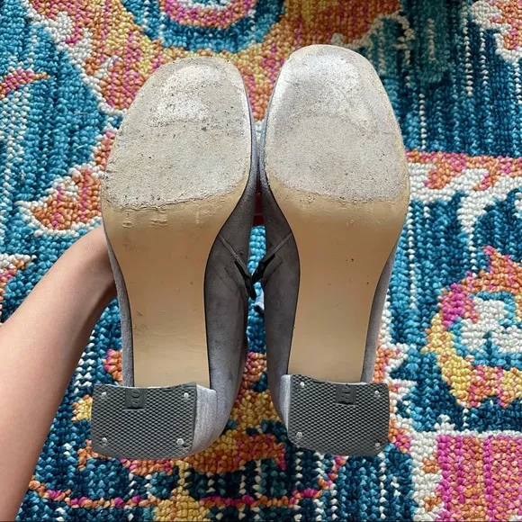 Maryam Nassir Zadeh Blue Suede Ankle Boots