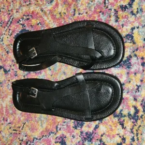 Massimo Dutti padded Sandals size 40