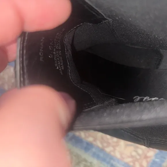 Matisse black leather Ronan 9.5M  Boots