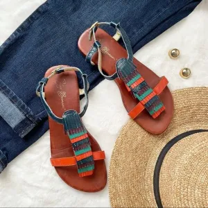 Matt Bernson Leather Sandals Size 9