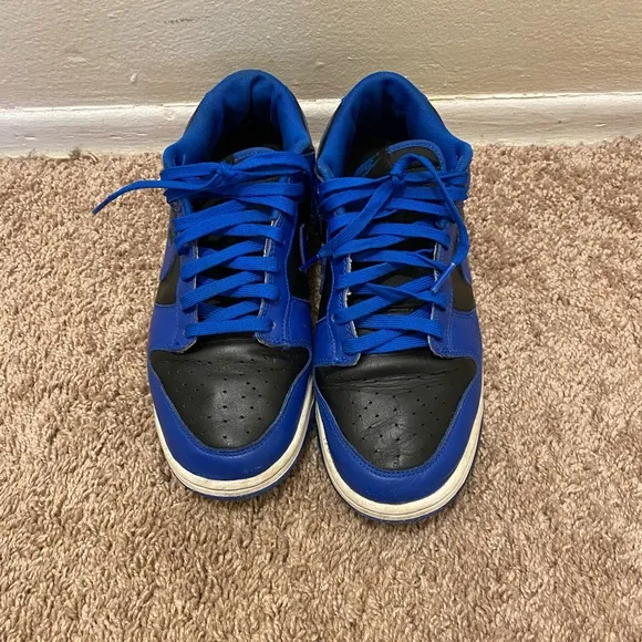 MEN NIKE DUNK LOW RETRO HYPER COBALT Size 9 very good condition