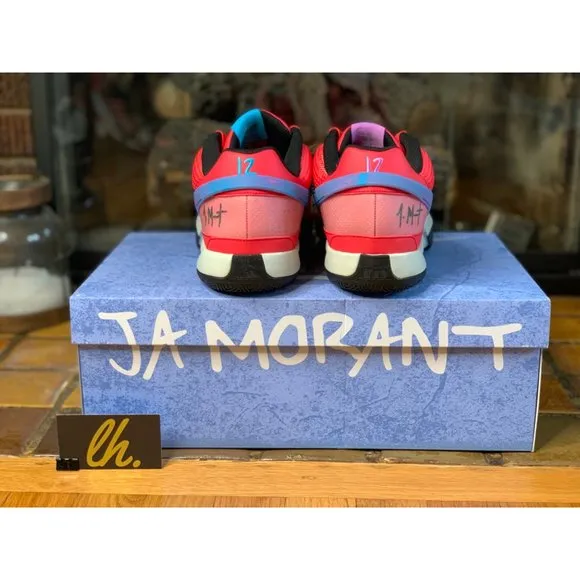 Mens 10 Nike Ja 1 “Fuel” Athletic Basketball Sneakers DR8785-800
