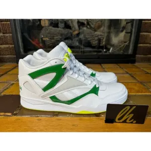 Mens 10.5 Reebok Royal “Green Money” Athletic Basketball Sneakers BB4590