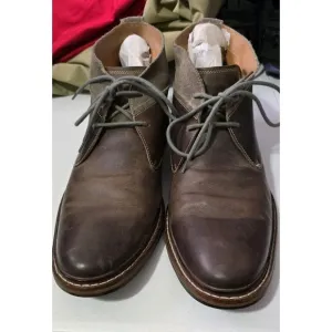 Mens Cole Haan Williams Welt Chukka Boots Size 11 M Brown Leather Lace Up Boot