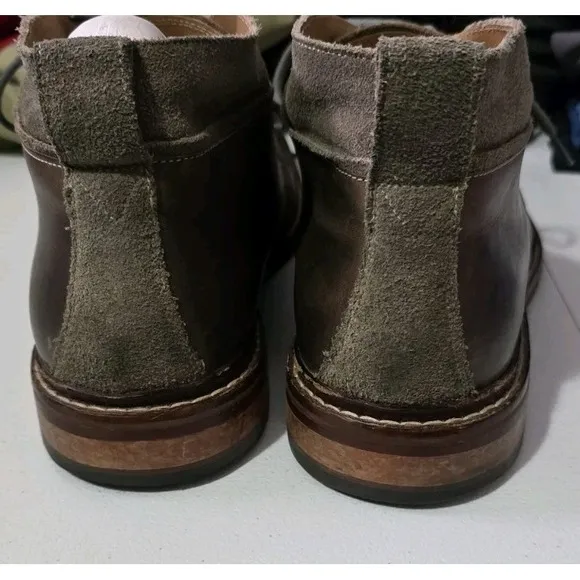 Mens Cole Haan Williams Welt Chukka Boots Size 11 M Brown Leather Lace Up Boot