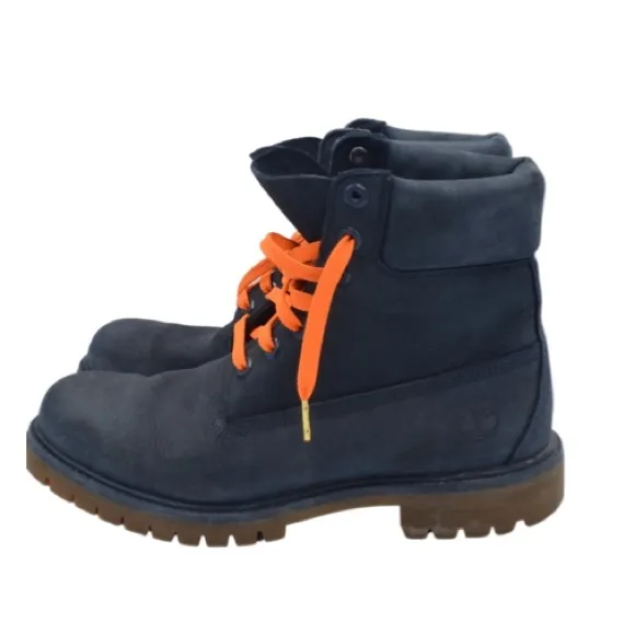 Men's Navy Timberlands