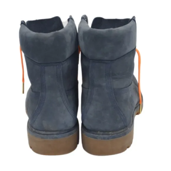 Men's Navy Timberlands