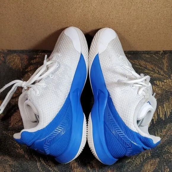Men's Nike Kyrie Flytrap Ii White/Blue Basketball Sneakers- Size 6