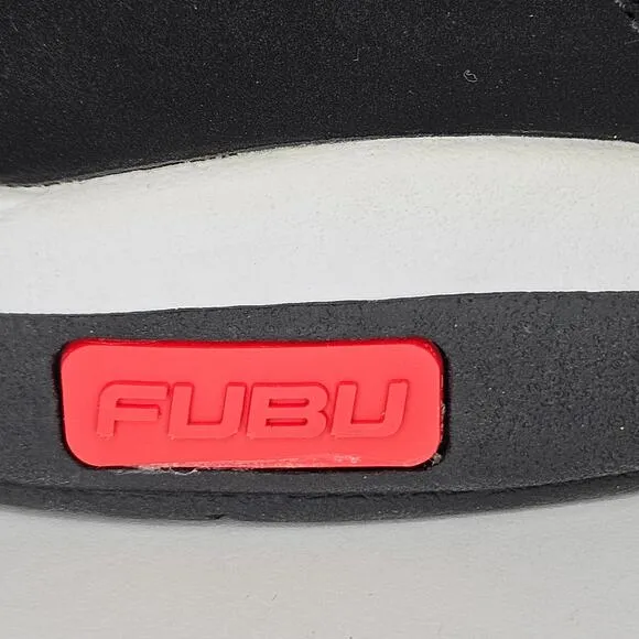 Men's Red/Black FUBU Sintetico‎ High Top Basketball Sneakers Size 9