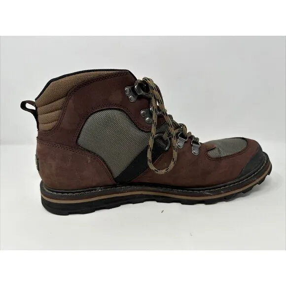 Mens SOREL Madson Sport Hiker Black Waterproof Non-Shell Boots Size 11 Brown