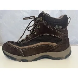 Men's Sz 9M LL Bean Tek 2.5 Waterproof Hiking Boots Brown Primaloft 258265