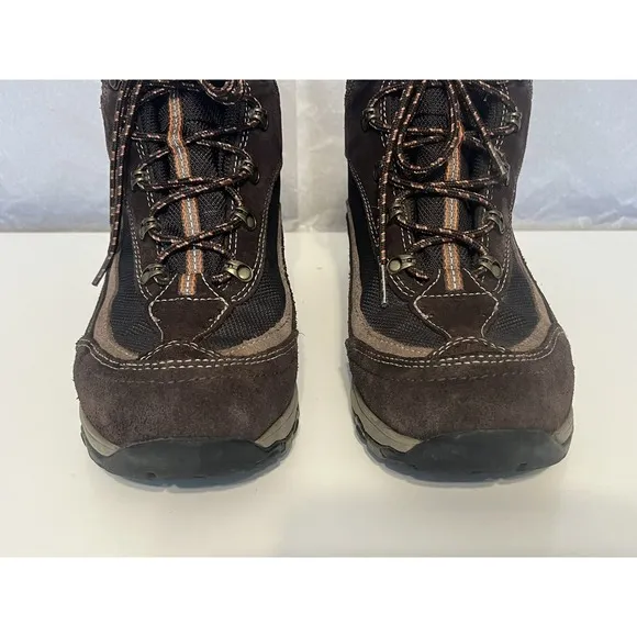 Men's Sz 9M LL Bean Tek 2.5 Waterproof Hiking Boots Brown Primaloft 258265