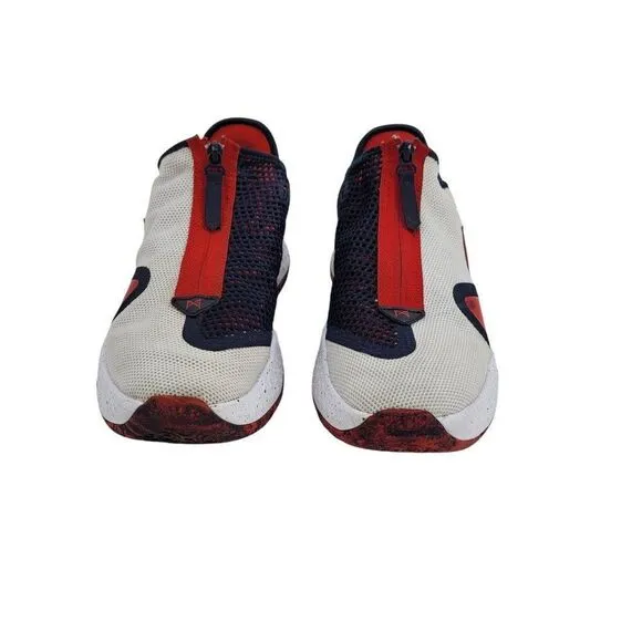 Mens Nike PG 4 USA Colorway Low Top Hidden Laces Basketball Sneakers Sz 10.5