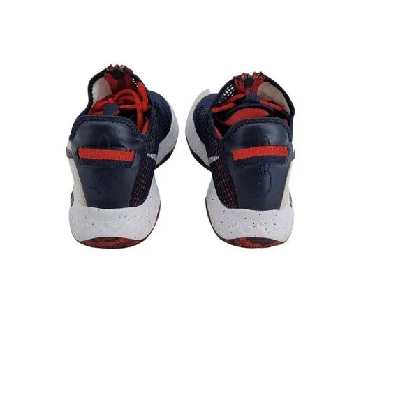 Mens Nike PG 4 USA Colorway Low Top Hidden Laces Basketball Sneakers Sz 10.5