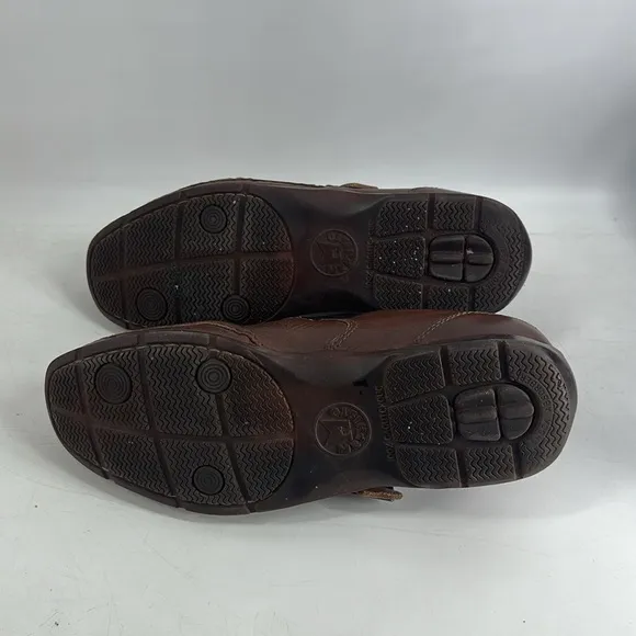 Mephisto leather comfort sandals brown leather fisherman cool air sz 9