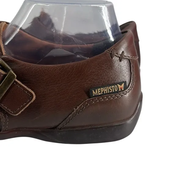 Mephisto leather comfort sandals brown leather fisherman cool air sz 9