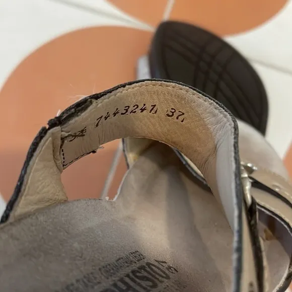 Mephisto Leather Sandals