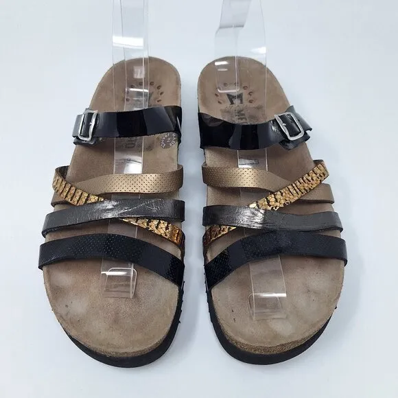 Mephisto Womens Huleda Smooth Leather Sandals  Size 39