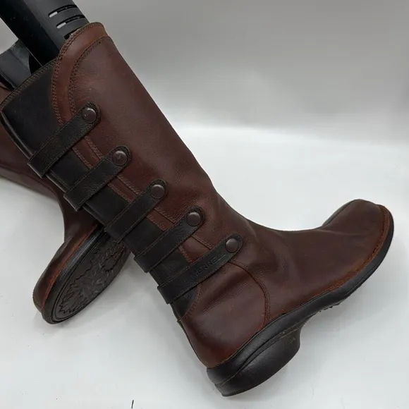 Merrell Captiva Launch 2 Waterproof Boot Cherry/Brown, Black Boots w/Zipper Sz 7