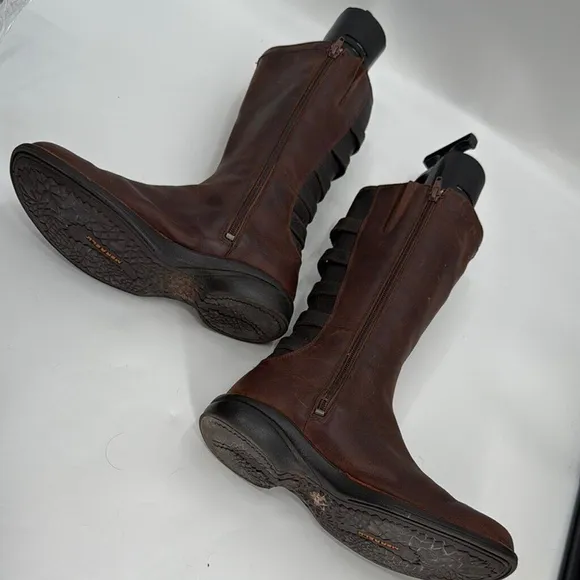 Merrell Captiva Launch 2 Waterproof Boot Cherry/Brown, Black Boots w/Zipper Sz 7