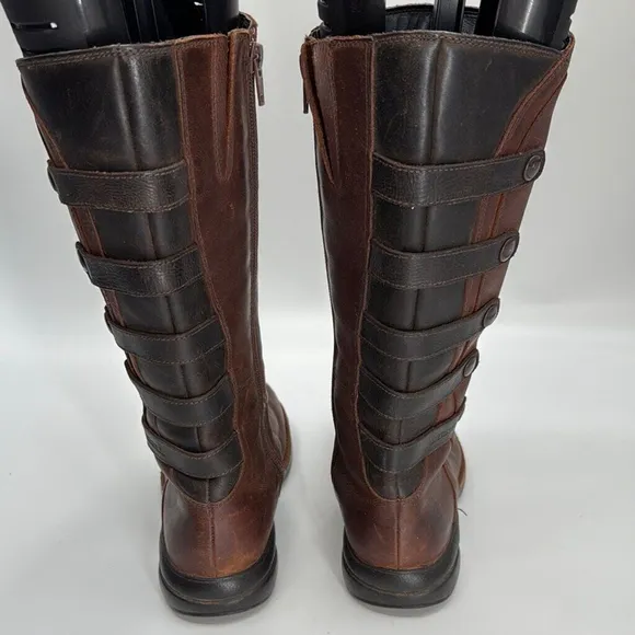 Merrell Captiva Launch 2 Waterproof Boot Cherry/Brown, Black Boots w/Zipper Sz 7