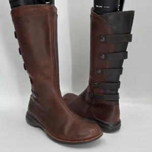 Merrell Captiva Launch 2 Waterproof Boot Cherry/Brown, Black Boots w/Zipper Sz 7