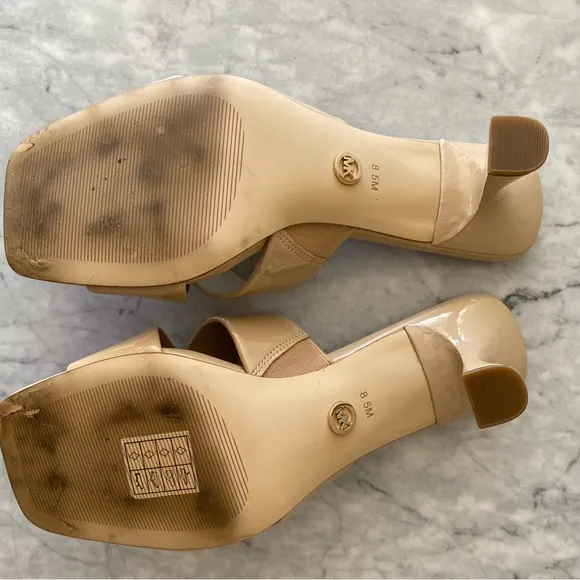 Michael Kors Clara Patent Leather Sandals