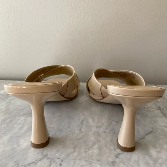 Michael Kors Clara Patent Leather Sandals