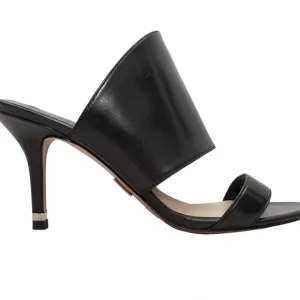 MICHAEL KORS LEATHER HEELED SANDALS SIZE 36.5