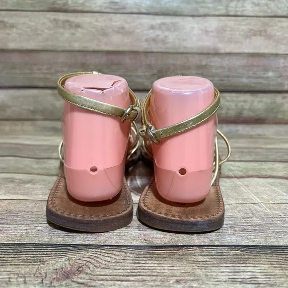 Miu Miu Leather Strao Sandals