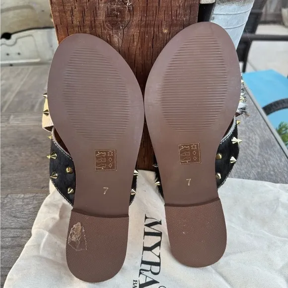 Myra bag studded sandals