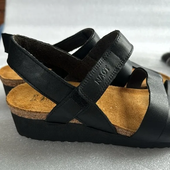 Naot Sandals Leather 37 Women’s Made in Israel