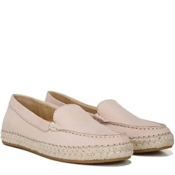 Naturalizer Alexa Loafer Shoes Pink Espadrille NWT NIB 8.5W
