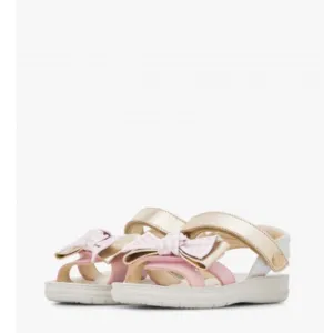 NATURINO SUMATRA Leather sandals in Pink