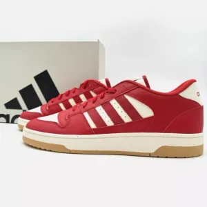 NEW adidas Break Start Low Sneakers Men's Size 13 Basketball Red White IH7964