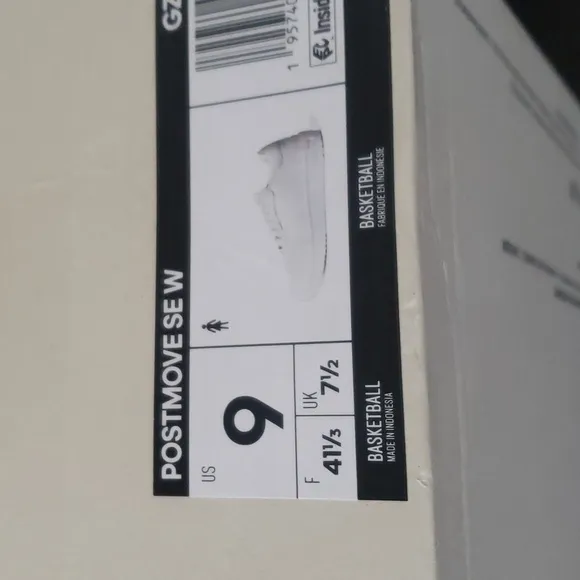 New Adidas Postmove SE White Basketball Sneakers