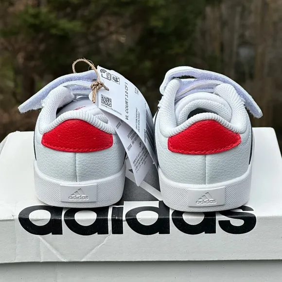 NEW Adidas VL Court 3.0 Unisex Toddler Casual Athletic Sneaker IH4950 - 6K