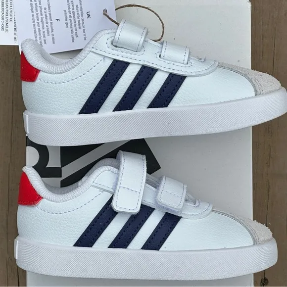 NEW Adidas VL Court 3.0 Unisex Toddler Casual Athletic Sneaker IH4950 - 6K