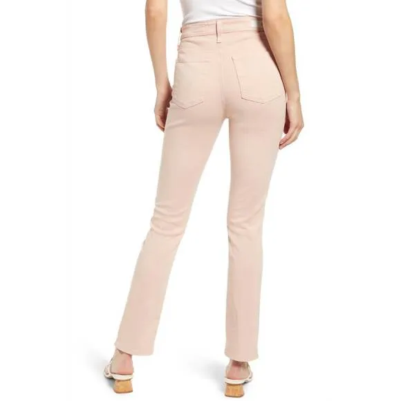 NEW AG JEANS mari straight leg jeans in vintage pink