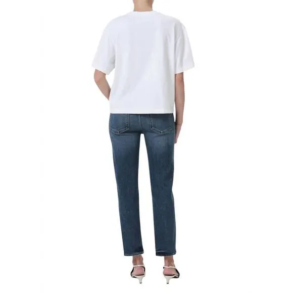 NEW AGOLDE kye mid-rise slim fit jeans in control