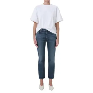 NEW AGOLDE kye mid-rise slim fit jeans in control