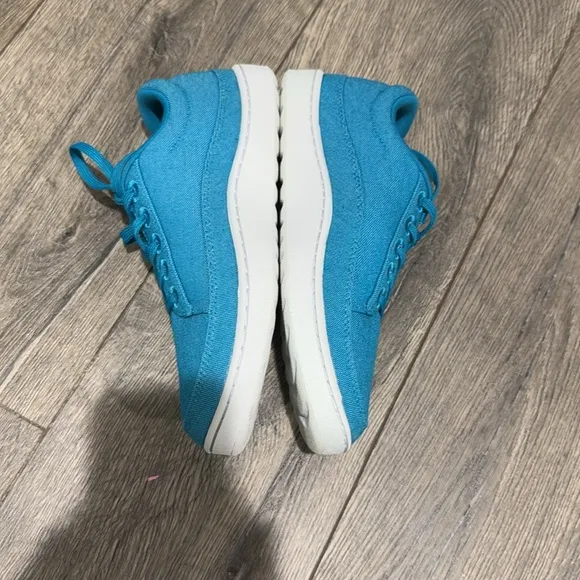 NEW • AllBirds • Women’s Canvas Pacers Sneakers Lace Up Thrive Teal Blue 9