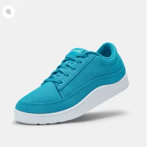 NEW • AllBirds • Women’s Canvas Pacers Sneakers Lace Up Thrive Teal Blue 9