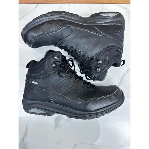 New Balance Men's Hiking Boots Black Waterproof Thinsulate size 10 Outdoor