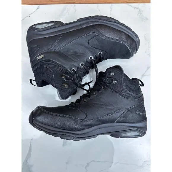 New Balance Men's Hiking Boots Black Waterproof Thinsulate size 10 Outdoor