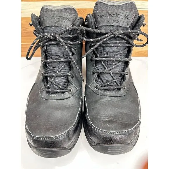 New Balance Men's Hiking Boots Black Waterproof Thinsulate size 10 Outdoor