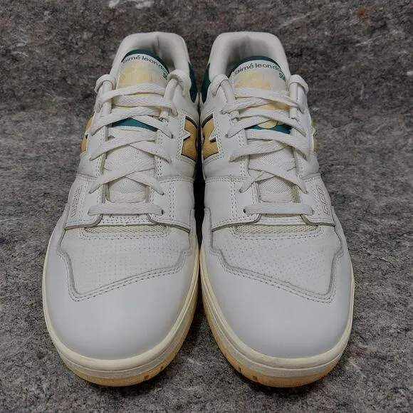 New Balance X Aimé Leon Dore 550 Sneakers Men's Size 13 Green Yellow BB550A2