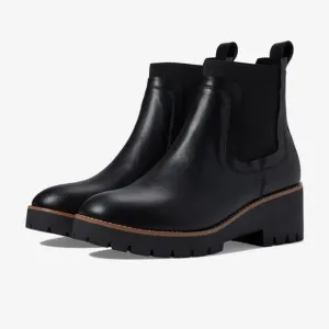 NEW! Blondo Dyme Waterproof Chelsea Ankle Bootie Black Leather Size 8.5